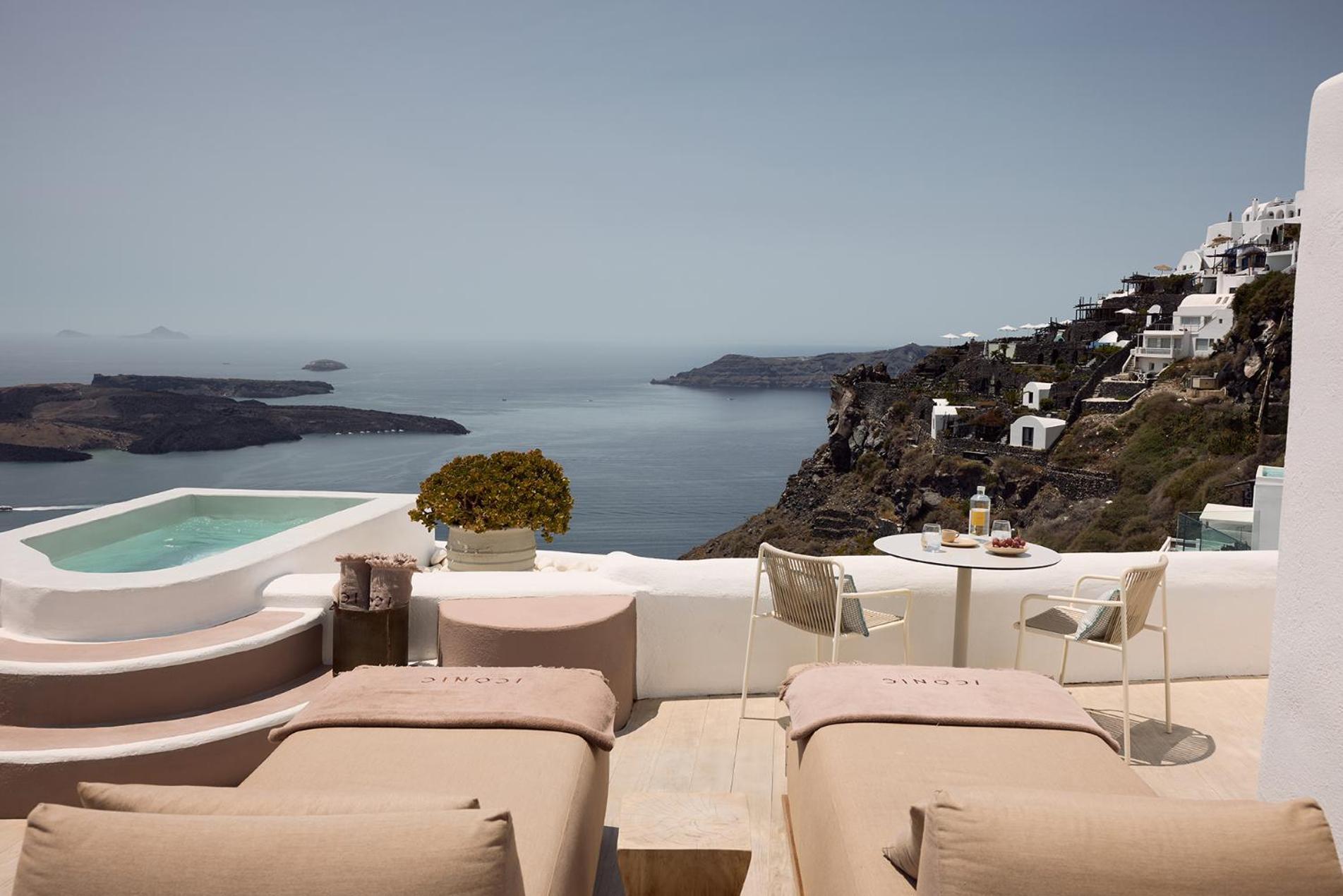 Iconic Santorini, A Boutique Cave Hotel By Sandglass Imerovigli  Bagian luar foto